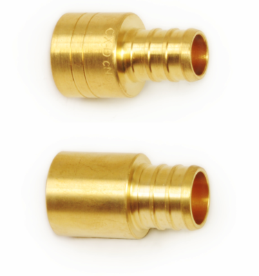 CrownPEX DZR Brass Sweat Adapters